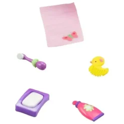 JC Toys - Boneca de banho realista para recém-nascidos, cabe em bonecas de até 16 anos, maiores de 2 anos