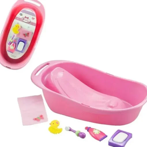 JC Toys - Boneca de banho realista para recém-nascidos, cabe em bonecas de até 16 anos, maiores de 2 anos