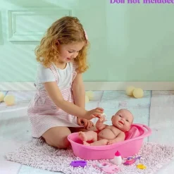 JC Toys - Boneca de banho realista para recém-nascidos, cabe em bonecas de até 16 anos, maiores de 2 anos