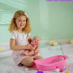 JC Toys - Boneca de banho realista para recém-nascidos, cabe em bonecas de até 16 anos, maiores de 2 anos