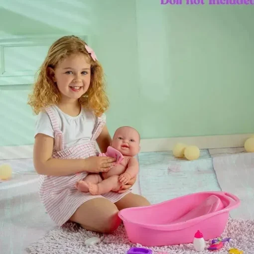 JC Toys - Boneca de banho realista para recém-nascidos, cabe em bonecas de até 16 anos, maiores de 2 anos