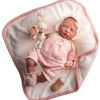 JC Toys - Boneca Reborn, Berenguer Classics 17, Edição Limitada, Sofia, Rosa