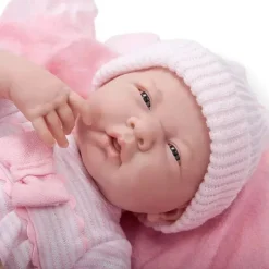 JC Toys - Boneca recém-nascida Soft Body Boutique, 15,5 polegadas, rosa