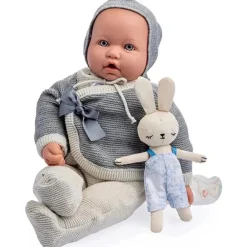 JC Toys Berenguer Boutique La Baby Original Coleção Cinza Conjunto de Presente 17 Corpo Macio