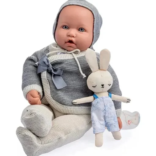 JC Toys Berenguer Boutique La Baby Original Coleção Cinza Conjunto de Presente 17 Corpo Macio