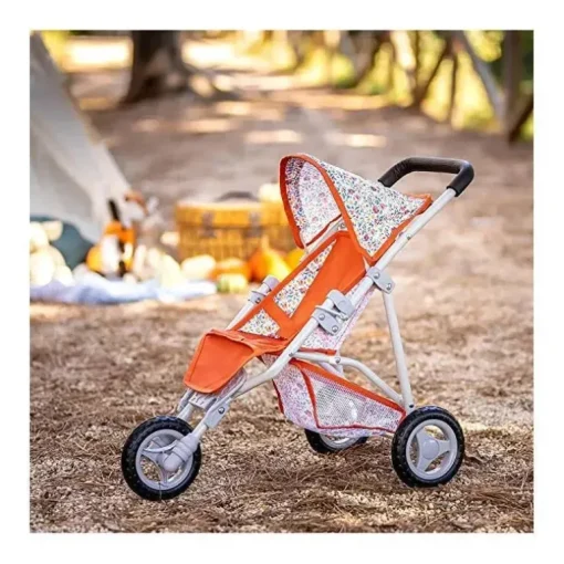 JC Toys Berenguer Boutique Carrinho Nature Jogger Vermelho Para maiores de 3 anos