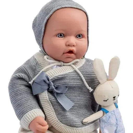 JC Toys Berenguer Boutique La Baby Original Coleção Cinza Conjunto de Presente 17 Corpo Macio