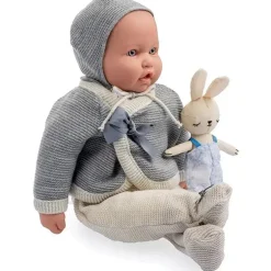 JC Toys Berenguer Boutique La Baby Original Coleção Cinza Conjunto de Presente 17 Corpo Macio