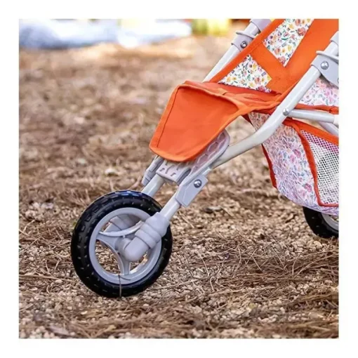 JC Toys Berenguer Boutique Carrinho Nature Jogger Vermelho Para maiores de 3 anos