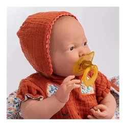 JC Toys La NewbornNature Collection 15,5 Boneca de corpo macio e acessórios para maiores de 2 anos