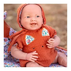 JC Toys La NewbornNature Collection 15,5 Boneca de corpo macio e acessórios para maiores de 2 anos