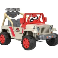 Jeep Wrangler com rodas motorizadas Fisher-Price Jurassic Park