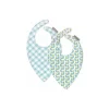 JJ Cole Bandana Babetes 2-Pack, Forest Flora