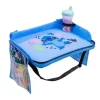 JL Childress - Bandeja de viagem 3 em 1 Disney Baby e suporte para tablet para iPad, Stitch