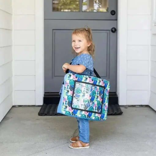 JL Childress - Bandeja de viagem 3 em 1 Disney Baby e suporte para tablet para iPad, Stitch