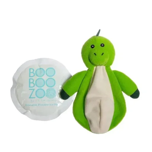 JL Childress - Bolsa de gelo reutilizável Boo Boo Zoo, dinossauro