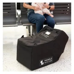 JL Childress - Bolsa de viagem para assento de carro infantil Premier, acolchoada - preta