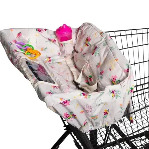 JL Childress - Carrinho de compras e capa para cadeira alta para bebês e crianças pequenas, princesa