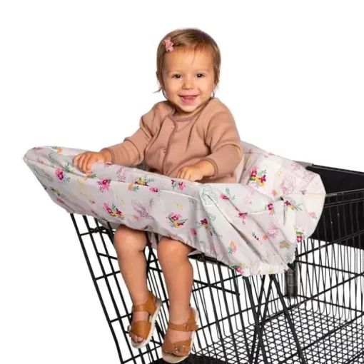 JL Childress - Carrinho de compras e capa para cadeira alta para bebês e crianças pequenas, princesa