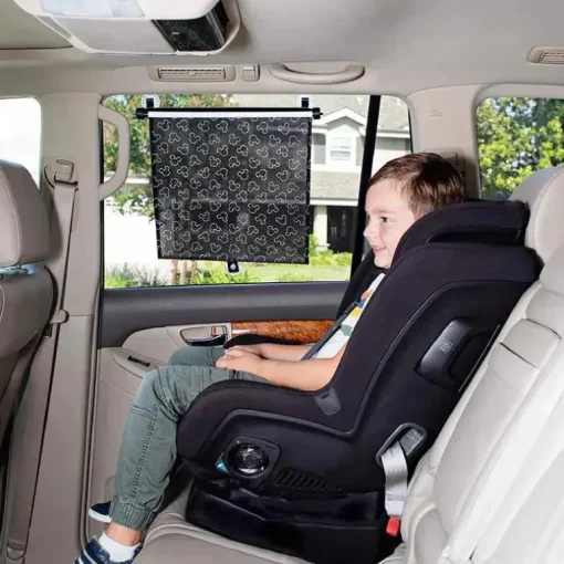 JL Childress - 2Pk Disney Baby Pull-Down Toldo para Carro, Mickey