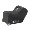 JL Childress - Premier Infant Car Seat Travel Bag Pad + Rodas, Preto