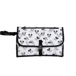 JL Childress - Trocador de fraldas portátil Disney Baby, Mickey Minnie Ivory