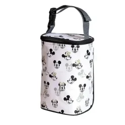 JL Childress Twocool Refrigerador de Garrafas Duplas com bolsa de gelo, Mickey Minnie Branco
