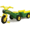 John Deere - Trike &amp; Wagon - Passeio de triciclo movido a criança em brinquedo