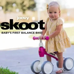 Joovy - Bicicleta Skoot Balance para crianças de 10m e até 45lbs, Pinkcrush