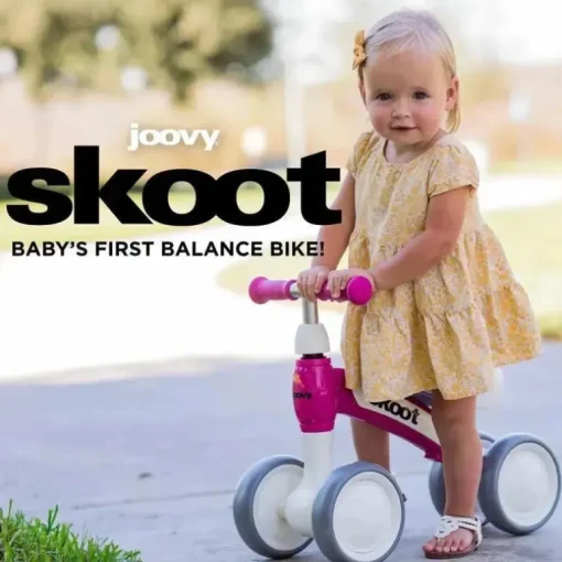 Joovy - Bicicleta Skoot Balance para crianças de 10m e até 45lbs, Pinkcrush