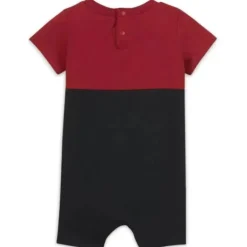 Jordan Baby - Macacão Boy Air Colorblock, preto/vermelho