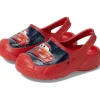 Josmo - Sandálias deslizantes Baby Boy Cars, vermelhas