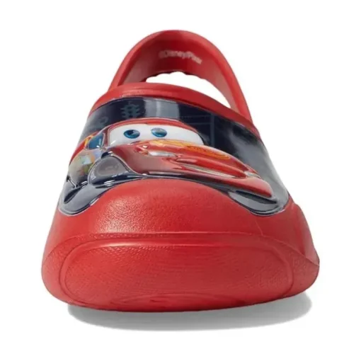 Josmo - Sandálias deslizantes Baby Boy Cars, vermelhas