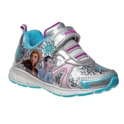 Josmo - Tênis Baby Girl Frozen, Azul Prateado