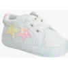 Josmo - Ténis Bebé Menina Branco Com Estrelas Brilhantes