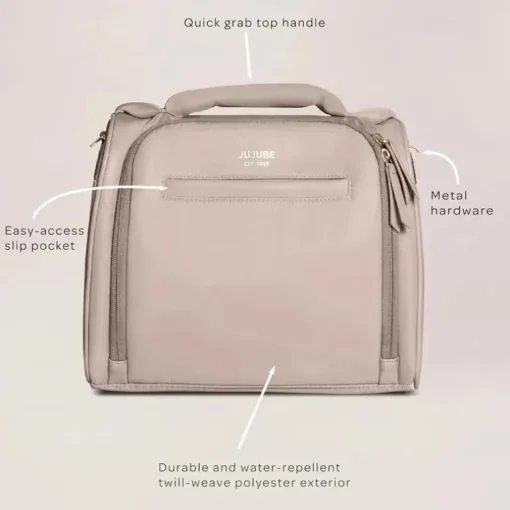 Jujube - Bolsa Térmica para Garrafas, Taupe