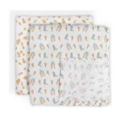 Jujube - Conjunto de cobertor Swaddle, Howdy Partner Blue
