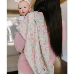Jujube - Conjunto de cobertor Swaddle, Sweet Daisy