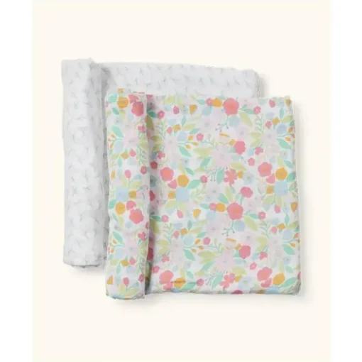 Jujube - Conjunto de cobertor Swaddle, Sweet Daisy