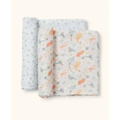 Jujube - Conjunto de cobertor Swaddle, Roarsome
