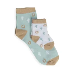 Jujube - Conjunto de meias Mama &amp; Me, Howdy Partner Blue