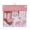 Jujube - Trio de meias de bebê, Bloomin' Boot