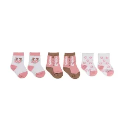 Jujube - Trio de meias de bebê, Bloomin' Boot