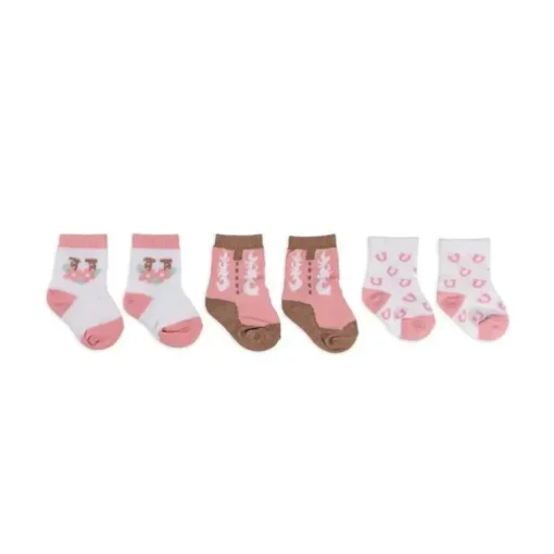 Jujube - Trio de meias de bebê, Bloomin' Boot