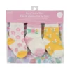 Jujube - Trio de meias para bebê, Sweet Daisy