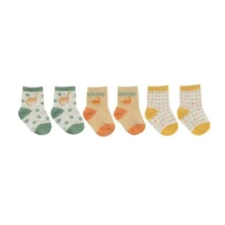 Jujube - Trio de meias para bebês, Roarsome