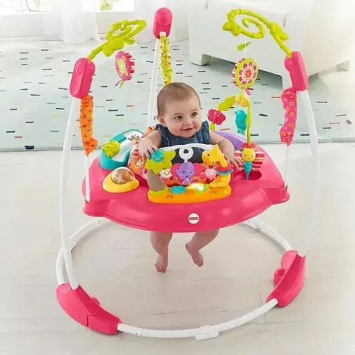 Jumperoo Fisher-Price, Pétalas Rosa