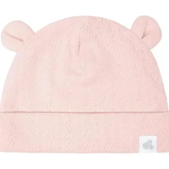 Just Born - Conjunto de bonés e luvas de 4 peças para bebês meninasMittens, Dusty Pink e Floral, 0-6M