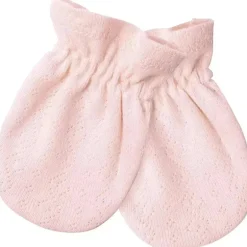 Just Born - Conjunto de bonés e luvas de 4 peças para bebês meninasMittens, Dusty Pink e Floral, 0-6M