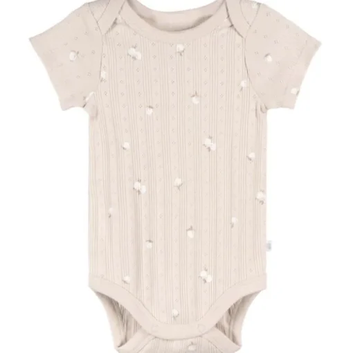 Just Born - 3Pk Baby Bodysuit Neutral Brown Prints